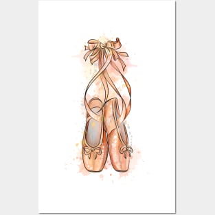 ballet shoes Posters and Art